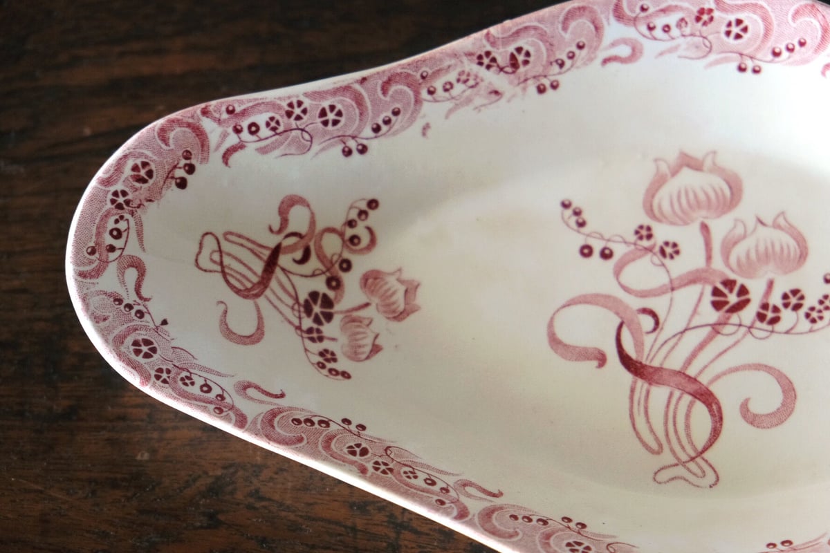ロンウィ Longwy ラヴィエ アンティーク 050656 | jinen_antique ロンウィ Longwy ラヴィエ アンティーク 050656 | jinen_antique