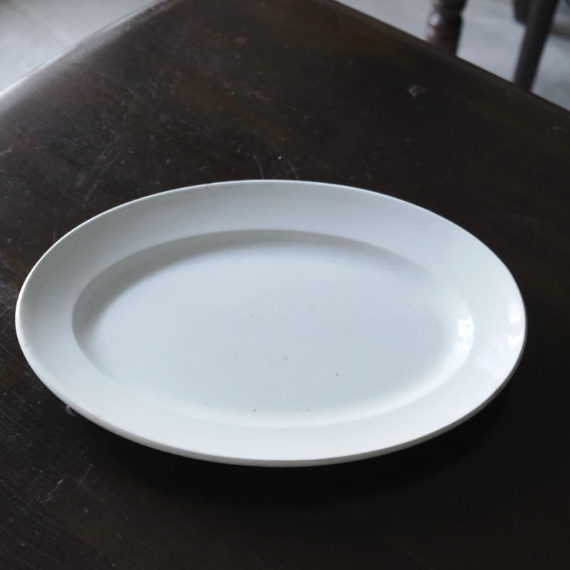 Creil & Montereau オーバル皿 楕円皿 クレイユモントロー クレイユ