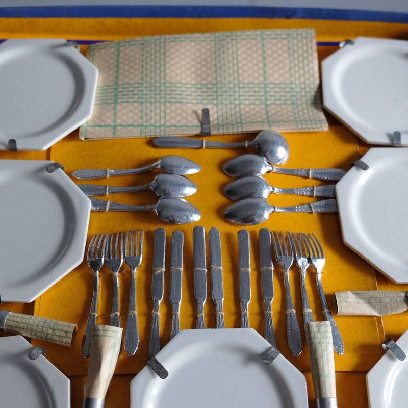 ジアン オクトゴナル ディネット・ セット アンティーク 050523