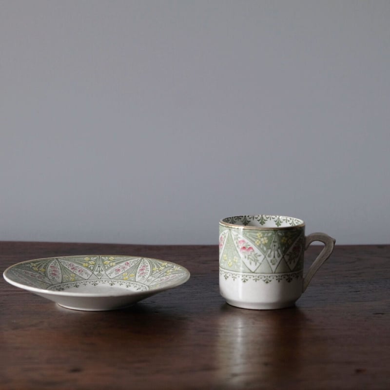 クレイユモントロー Creil&Montereau ラブラドール デミタス カップ