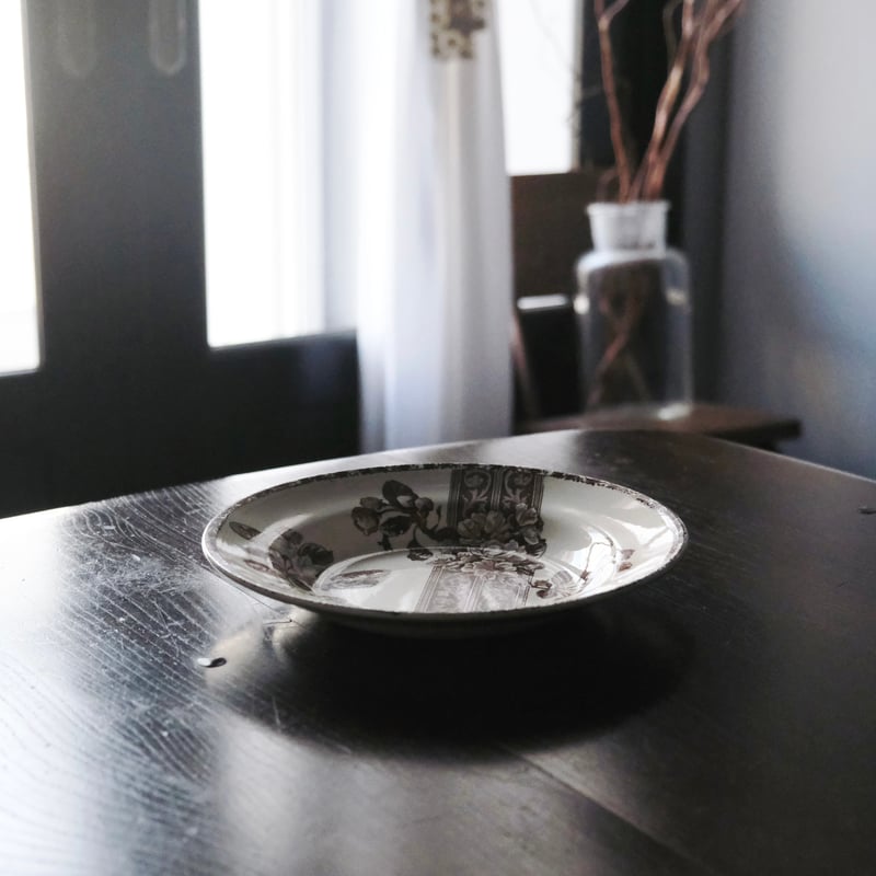 エミールブルジョワ　深皿/フランスアンティーク/ブロカント 06641eea4e15541038dc18eccc1578