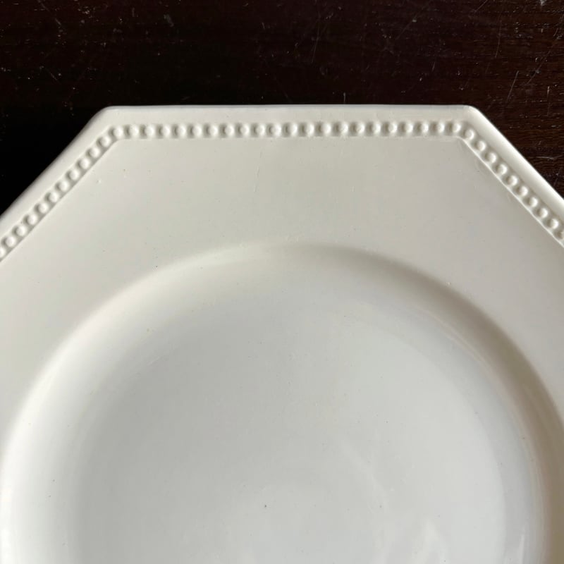 サルグミンヌ オクトゴナル 平皿 フランスアンティーク Digoin & Sarreguenines ディゴワン サルグミンヌ オクトゴナル 平皿 フ