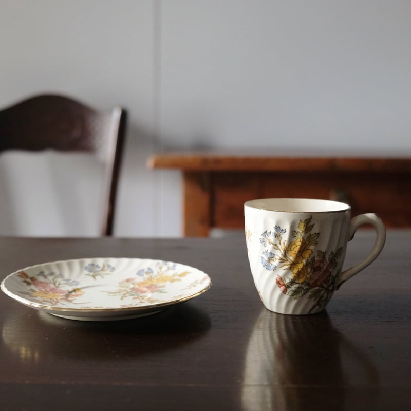 サルグミンヌ U&C カップ & ソーサー Louis XV アンティーク サルグミンヌ U&C カップ & ソーサー Louis XV アンティーク