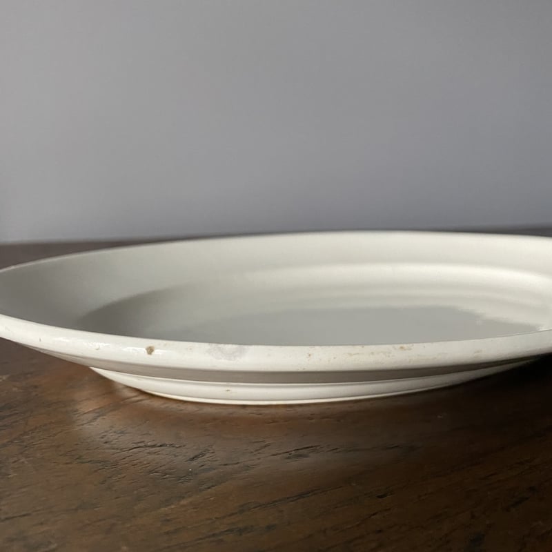 クレイユ＆モントロー オーバル プレート 小さめ アンティーク 050254