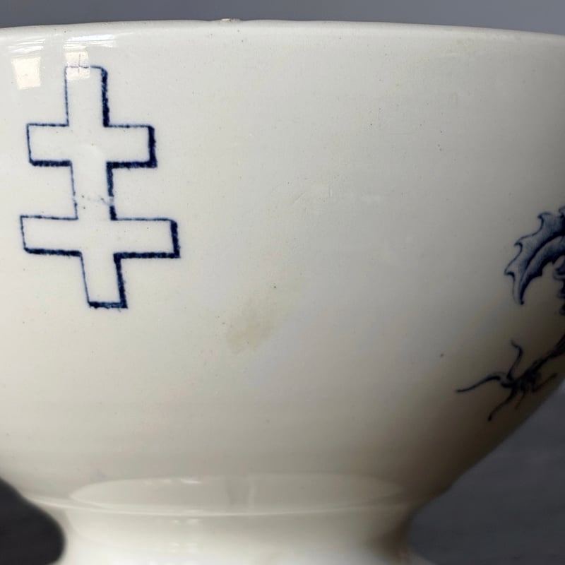 Lunéville ロレーヌ十字 カフェオレ ボウル h9cm ビンテージ