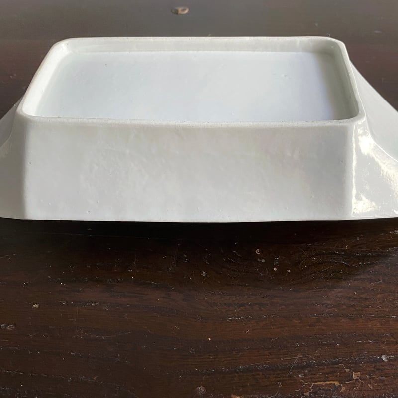 19世紀初期 白磁 舟形ラヴィエ フランス アンティーク 0501741