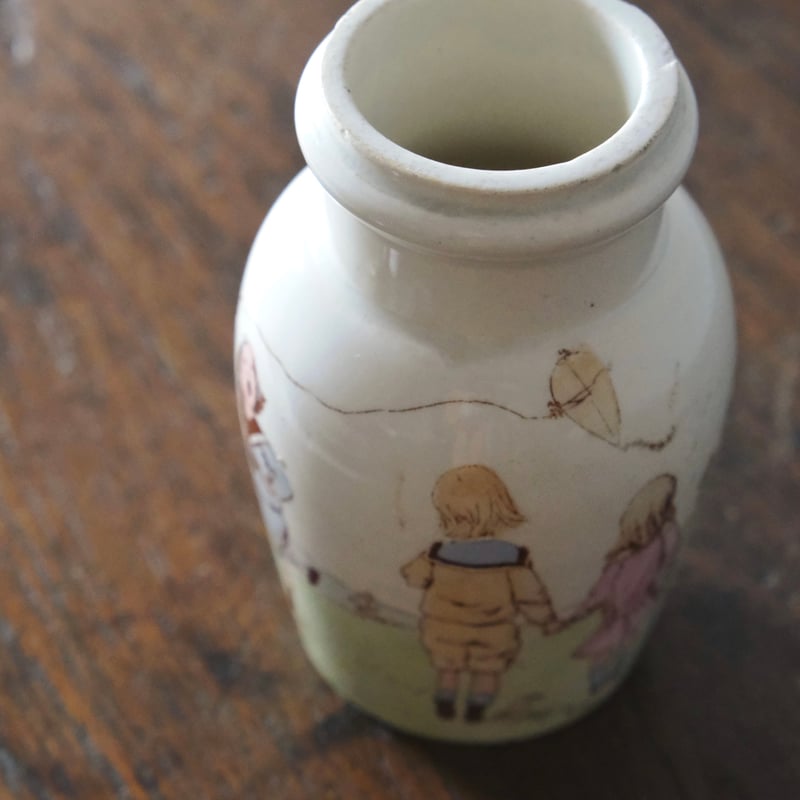 アンファンリシャール マスタードポット アンファンリシャール 大変珍しいマスタードポットです。 #antique