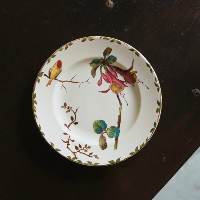 レア◯H.B&CIE ショワジールロワ　平皿 N-859/フランスアンティーク レア◯H.B&CIE ショワジールロワ 平皿 N-859/フランス