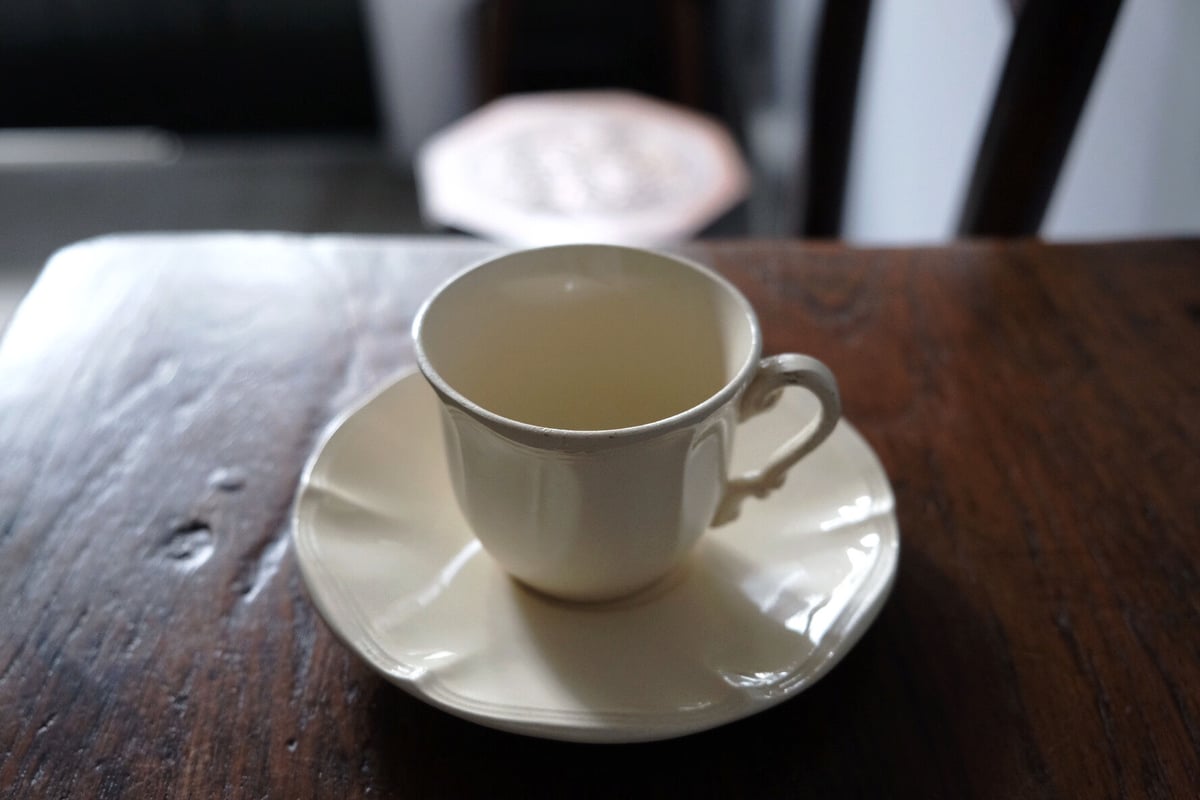 ディゴワン&サルグミンヌ 花リム コーヒー カップ&ソーサー ディゴワン&サルグミンヌ 花リム コーヒー カップ&ソーサー
