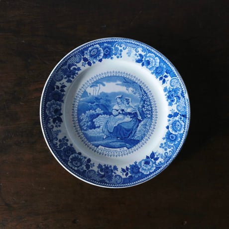   WELCOME  青い皿　1998 CATEGORY プレート | jinen_antique