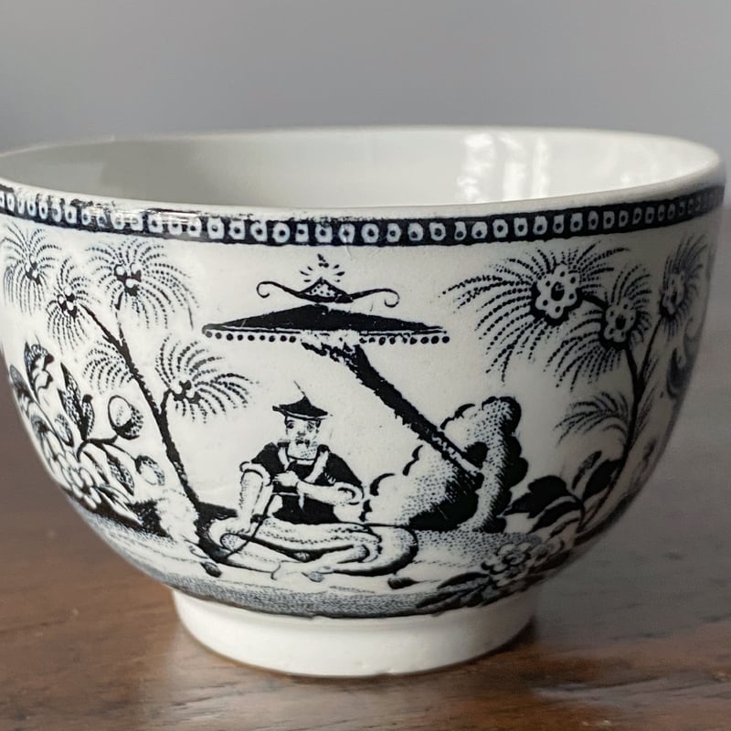 ジアン　フランスアンティークカップ GIEN ジアン オワゾ•パラディ カップ&ソーサー フランス製