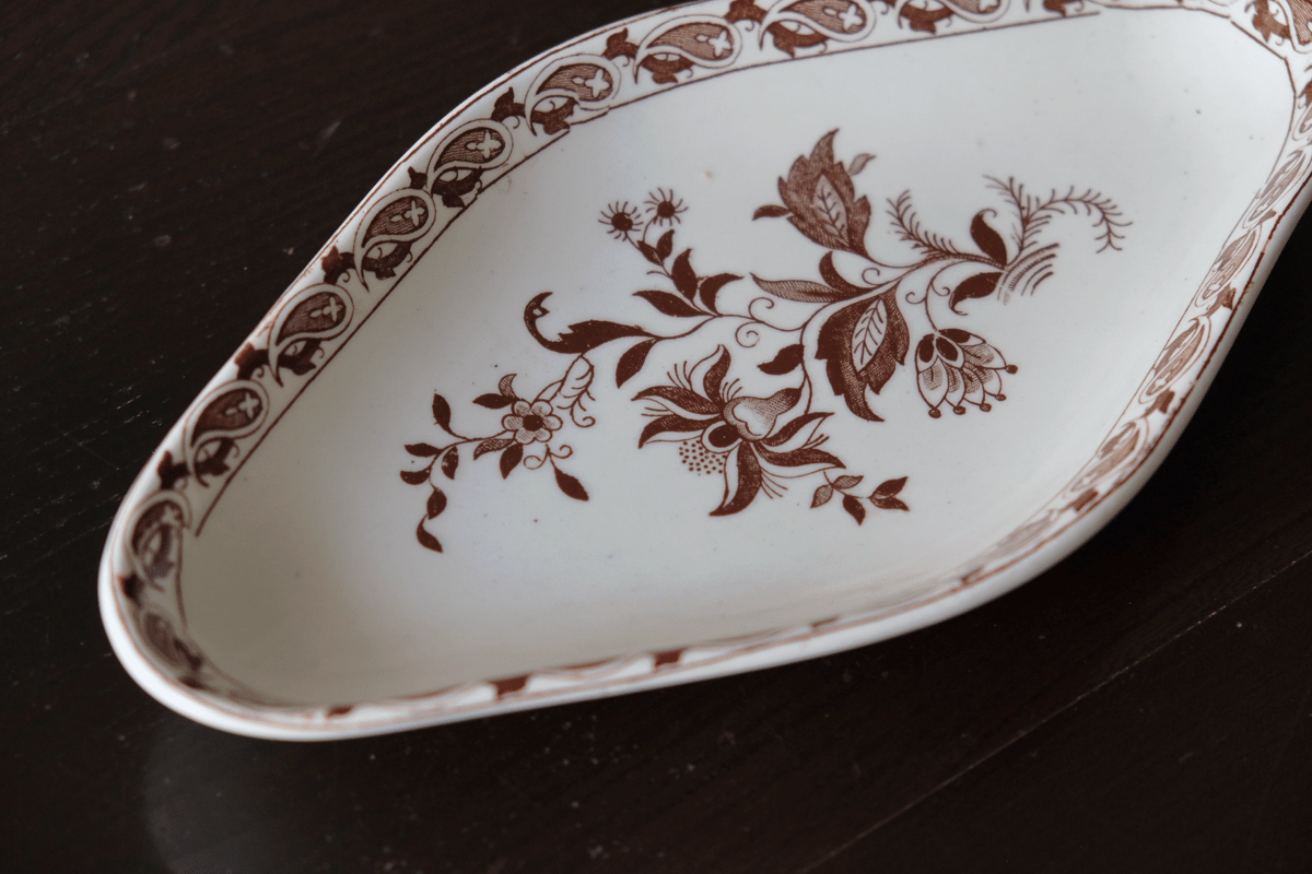 フランスアンティーク クレールフォンテーヌ窯 ソーシエール