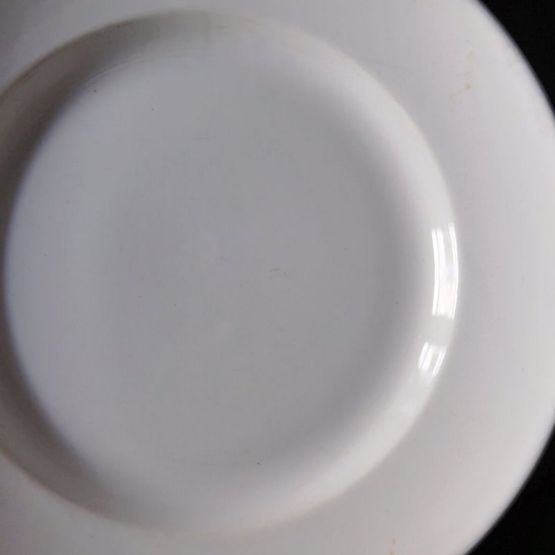 GIEN ジアン 平皿 白皿 リム皿 φ21.5cm フランス アンティーク GIEN ジアン 平皿 白皿 リム皿 φ21.5cm フランス アンティーク