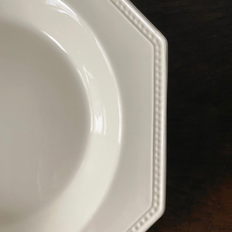 クレイユエモントロー オクトゴナル octogonale スーピエル　パール美品 Creil&Montereau クレイユモントロー クレイユエモントロー 美品