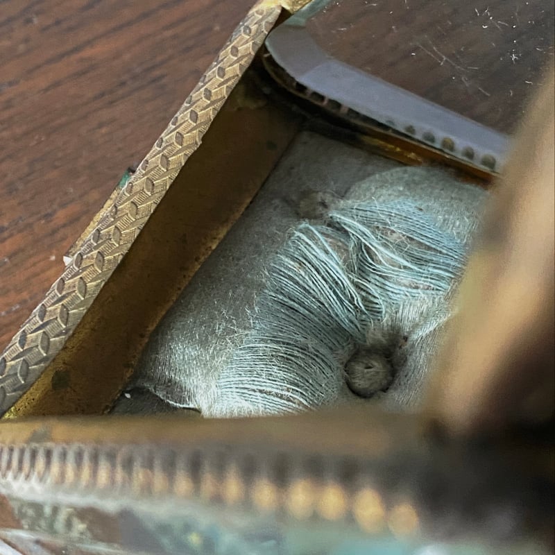 懐中時計ケース ナポレオン三世様式 小物入れ ビゾテ フランス