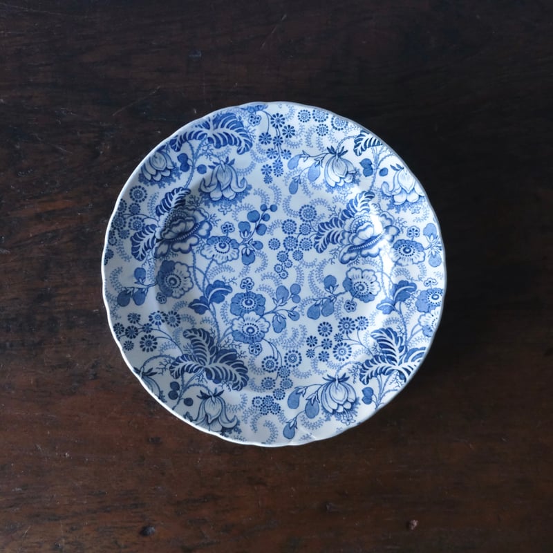 J.Vieillard&Cie/Bordeaux ボルドー タピスリー 平皿 φ20.6cm