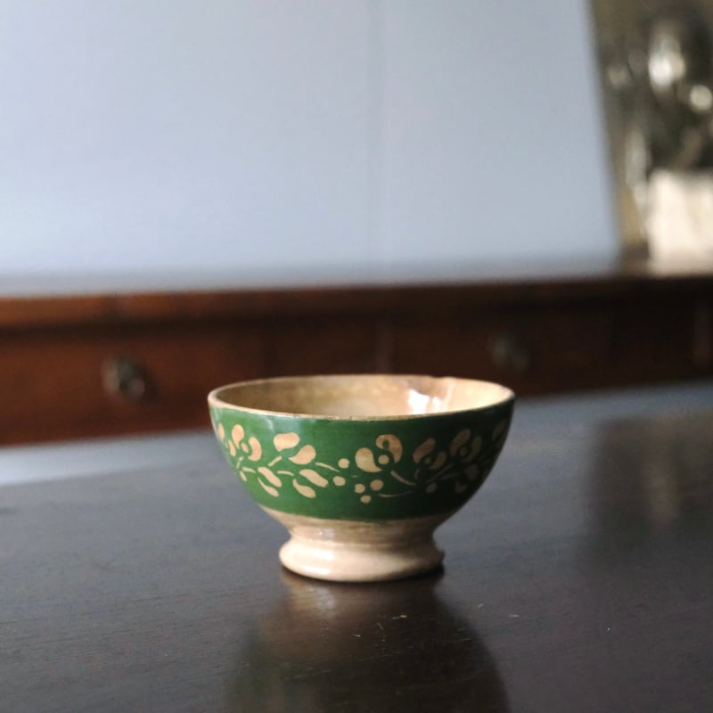 Creil & Montereau カフェオレ ボウル やどりぎ フランス Creil & Montereau カフェオレ ボウル やどりぎ フランス