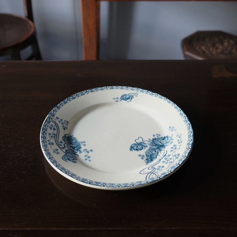 サルグミンヌ オーバル皿　Royat フランスアンティーク　ヴィンテージ 皿 SARREGUEMINES ROYAT Oval Plate / サルグミンヌ ロワイヤ