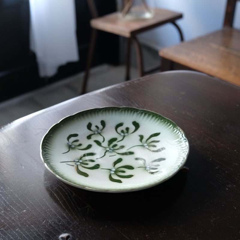 お値下げ　アンティークBadonviller 花柄皿 ディッシュ お値下げ アンティークBadonviller 花柄皿 ディッシュ