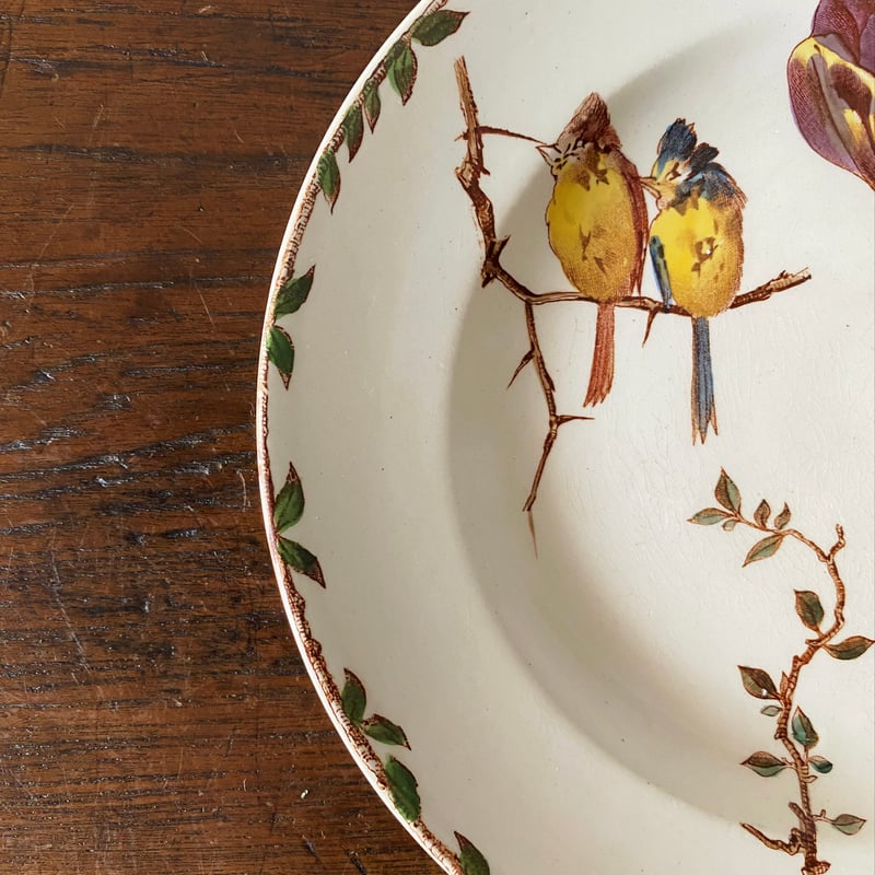 HB&Cie ショワジールロワ Oxford オックスフォード 平皿 手彩色 φ20