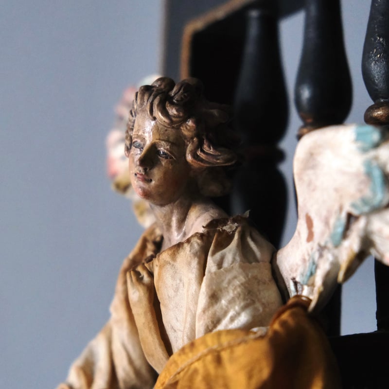 サントン人形 サントス アンティーク 0501707 | jinen_antique