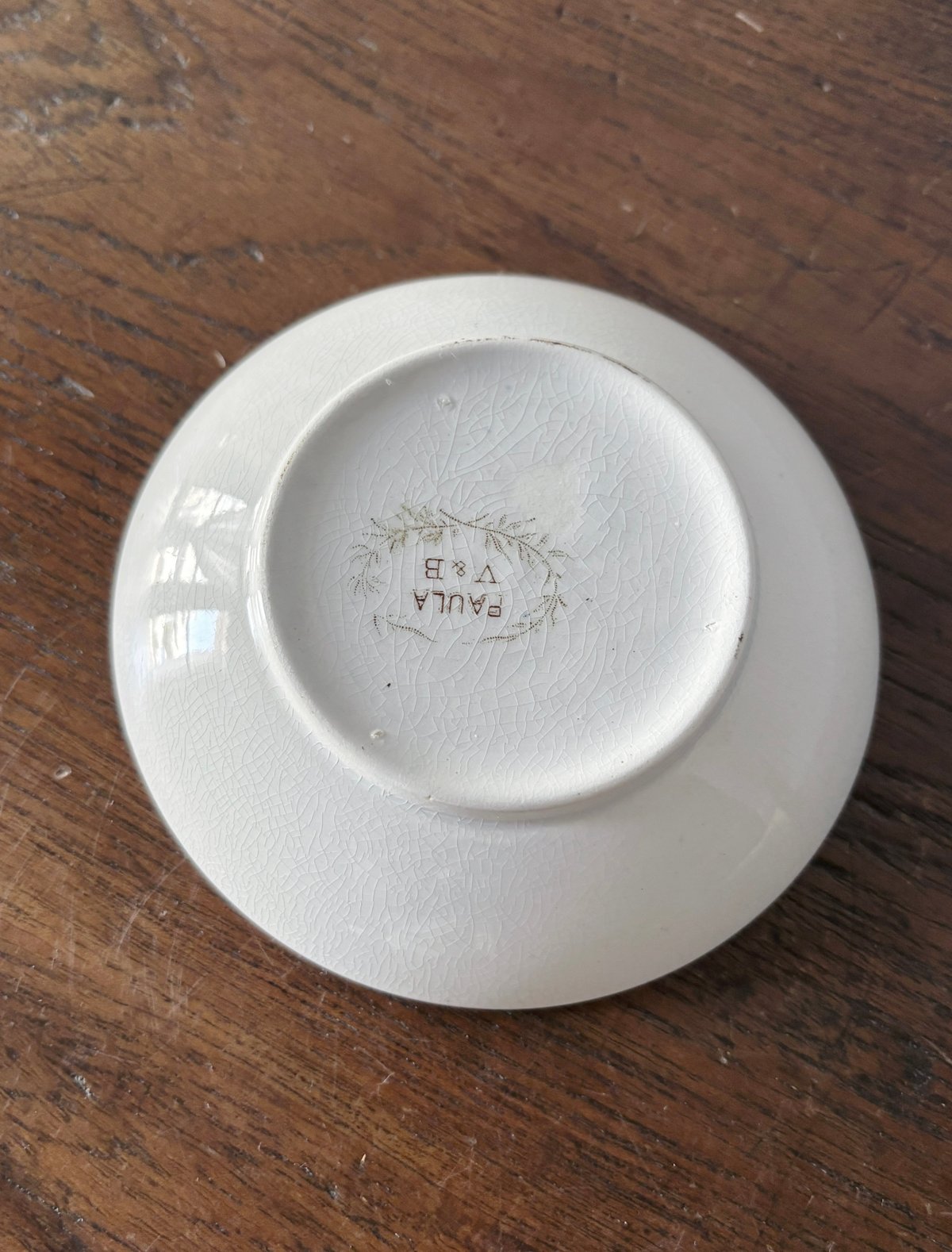 ビレロイ & ボッホ ディネット ソーサー 小皿 フランス アンティーク