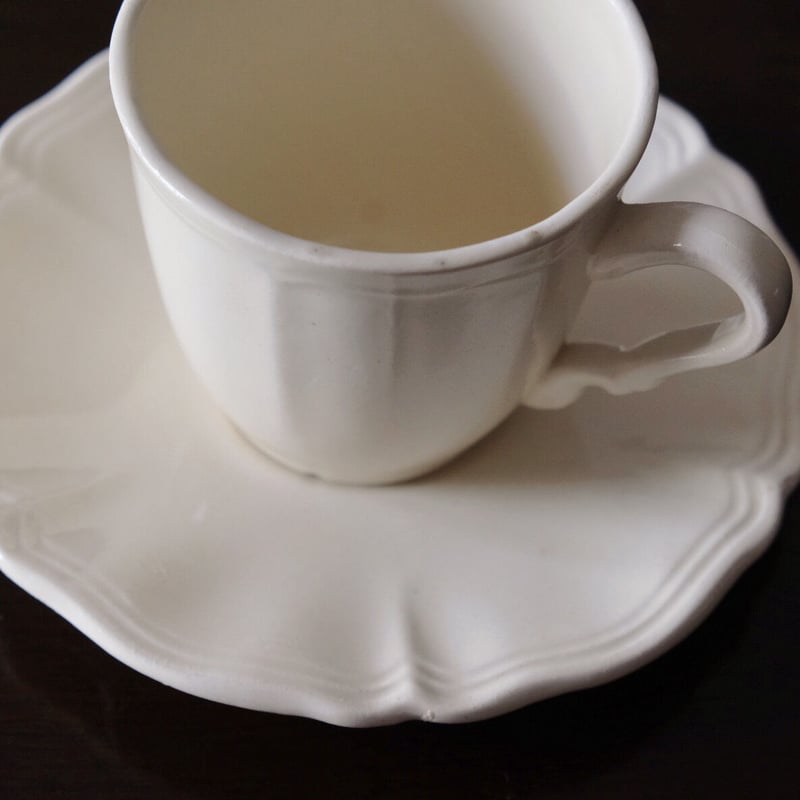 ディゴワンサルグミンヌ 花リム コーヒー カップアンドソーサー ディゴワンサルグミンヌ 花リム コーヒー カップアンドソーサー
