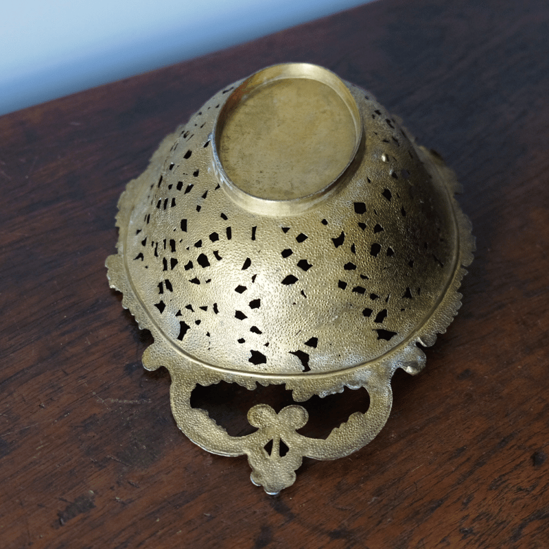 フランスアンティーク金属製バスケット