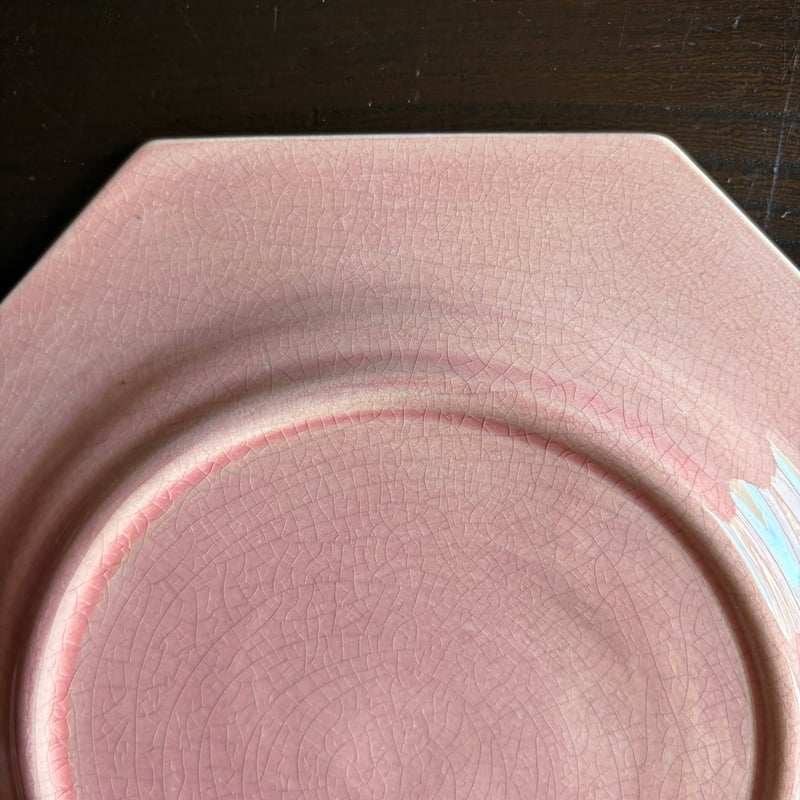 美品長オクトゴナルエタン ラヴィエ皿印有フランスアンティーク