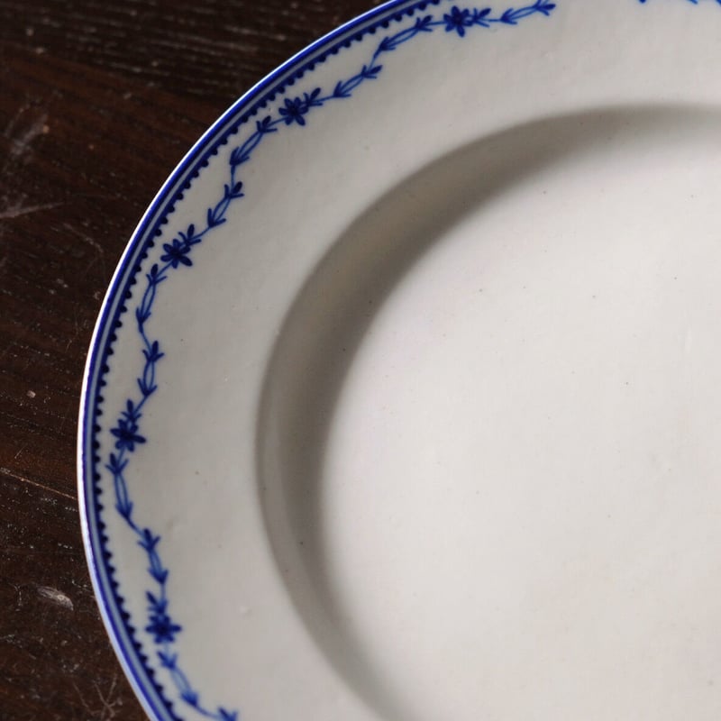 トゥルネー窯 Tournai とても古い花絵皿 トゥルネー窯 Tournai とても