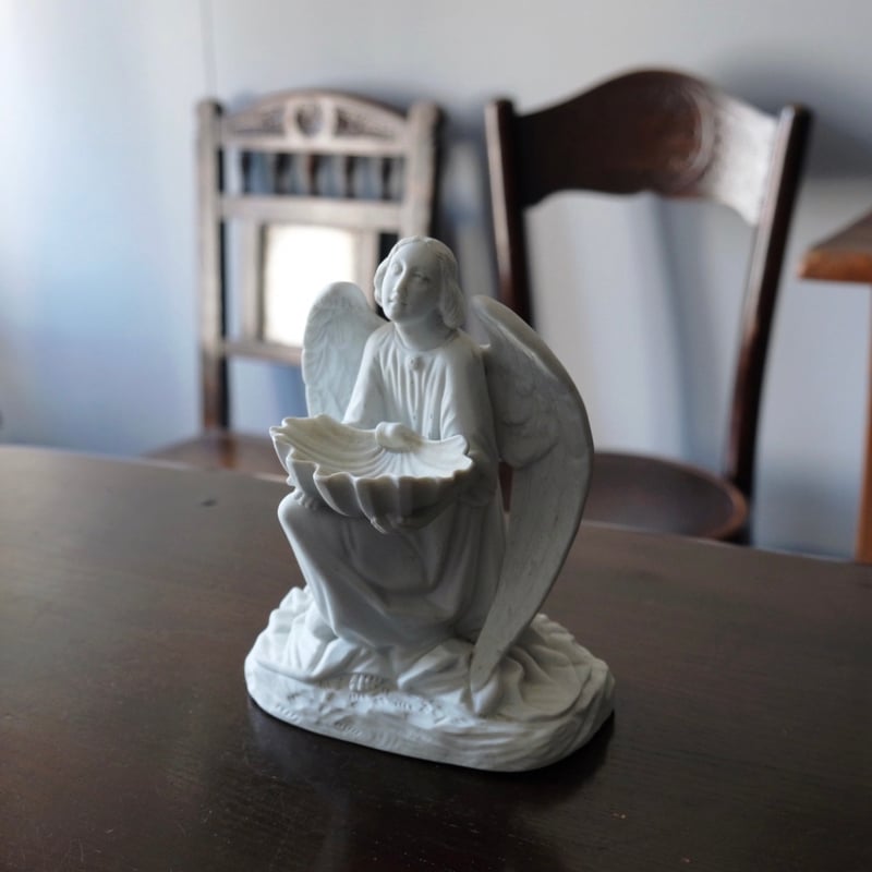 石膏 天使 像 フランス アンティーク | jinen_antique
