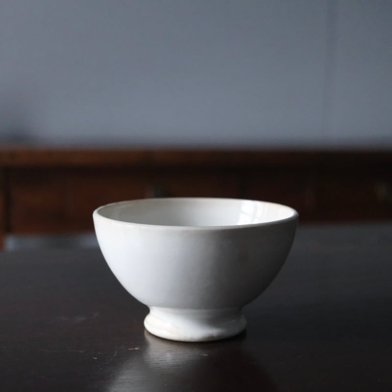 Longwy ロンウィ 白 カフェオレ ボウル フランス アンティーク a