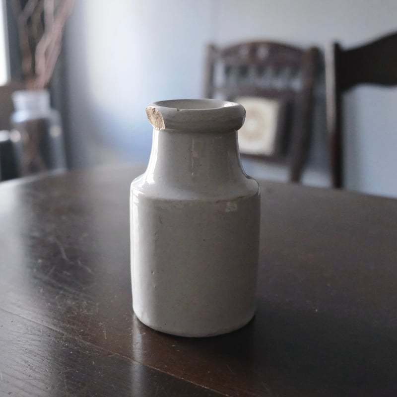 19世紀 窯不明 Maille マイユ マスタード ポット h12.6cm フランス
