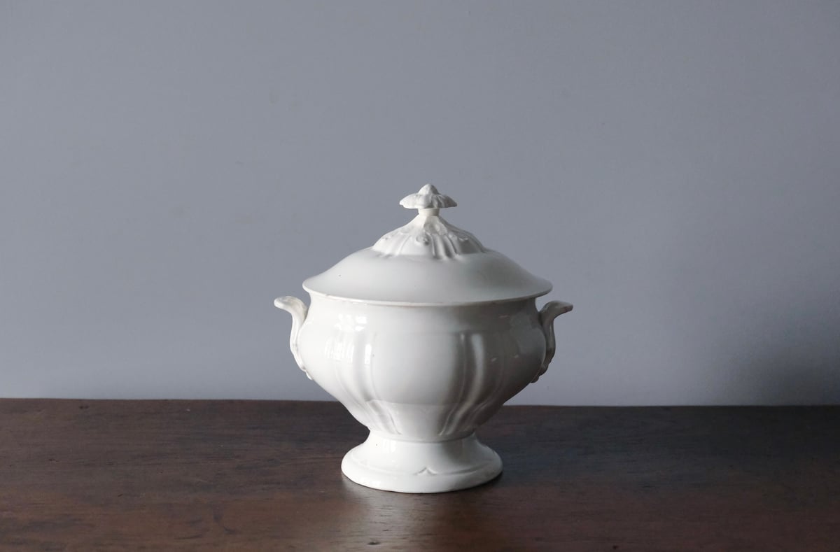 レア！　ボルドー　白　スーピエールフランスアンティーク DSC06012.JPG