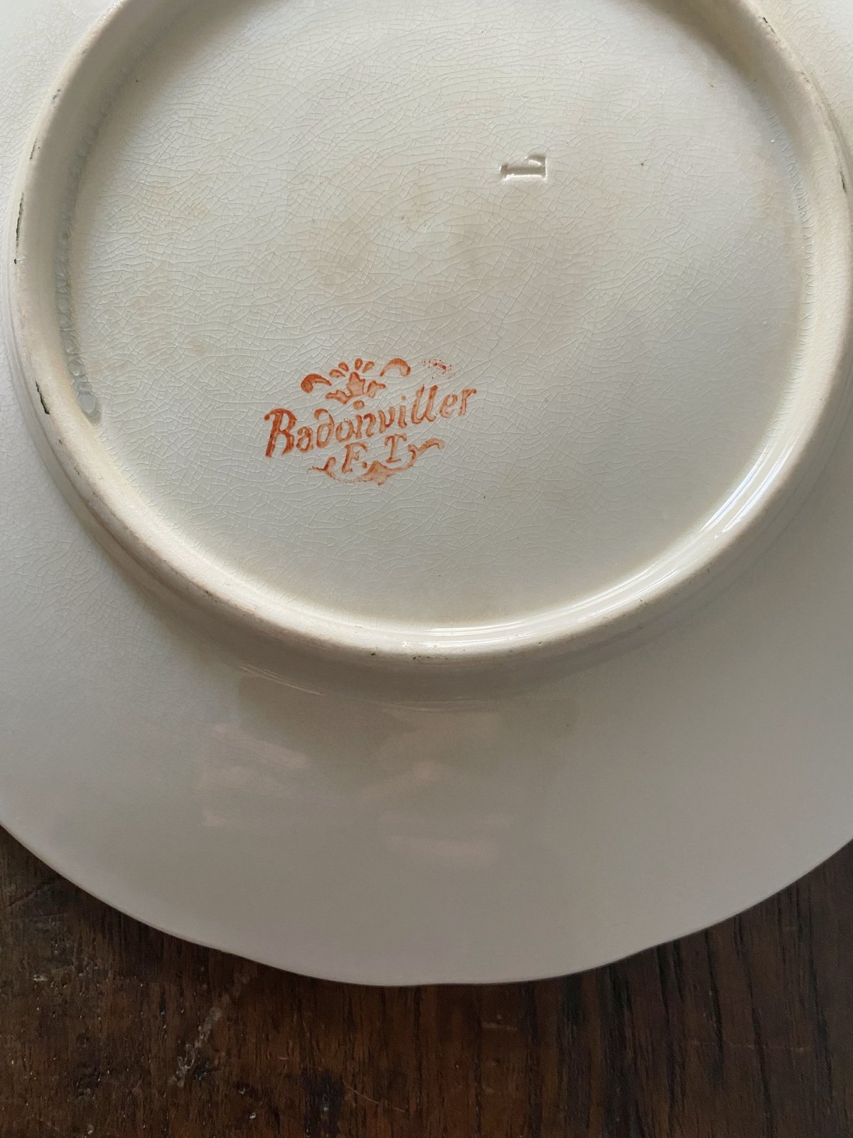 バドンヴィレー Badonviller ヤドリギ アンティーク b 050839 | jine