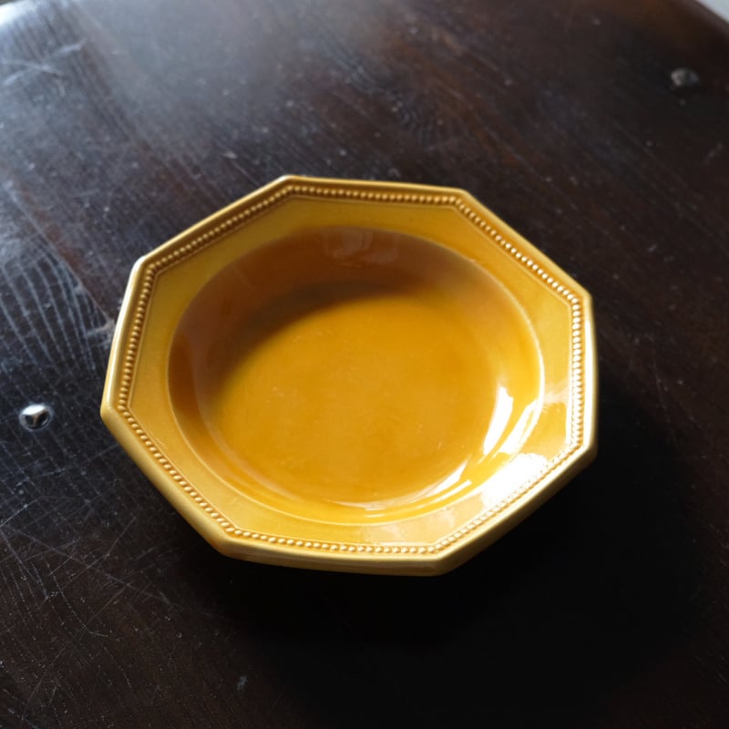 フランス アンティーク ピション オクトゴナル 陶器 皿 french antique platter / 18世紀のオクトゴナル皿 | VIRON