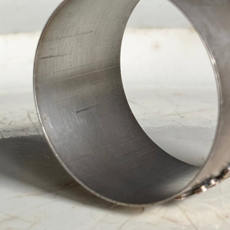 フランス　シルバーナプキンリング　純銀 フランス シルバーナプキンリング アールヌーボー 純銀 - メルカリ