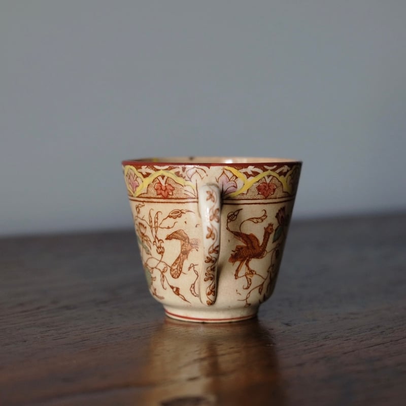 希少　美品　ジョワジールロワ　ショコラカップ　マロン　フランスアンティーク 希少 美品 ジョワジールロワ ショコラカップ マロン フランス