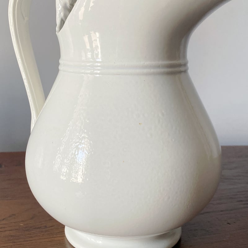 Sarreguemines 白 ピシェ アンティーク 0501225 | jinen_antique Sarreguemines 白 ピシェ アンティーク 0501225 | jinen_antique