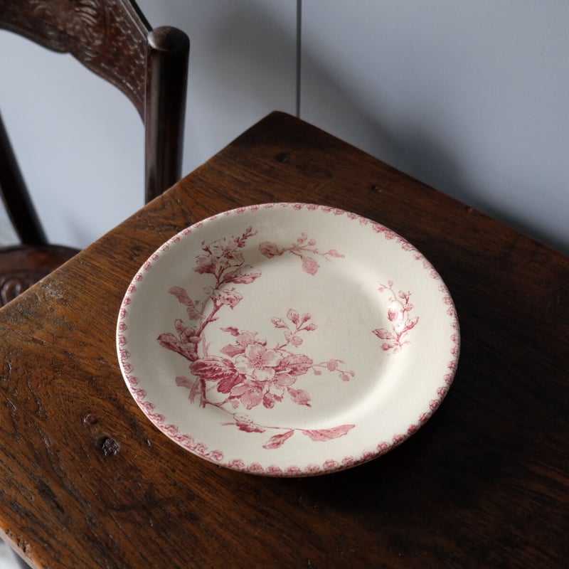 ジアン Fleurs Normandes 平皿 アンティーク 140007 | jinen_a