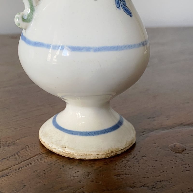 フランスアンティーク ピシェ オイルピシェ 花柄 フランス アンティーク 0501476 | jinen_antique