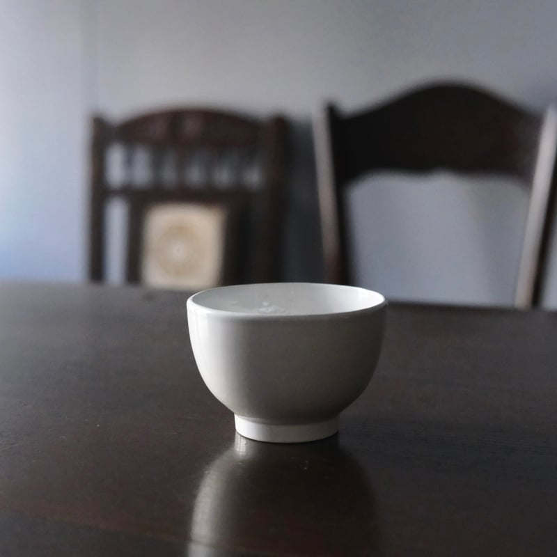 GIEN ジアン プチ ボウル カップ 白 h4.9cm フランス アンティーク b