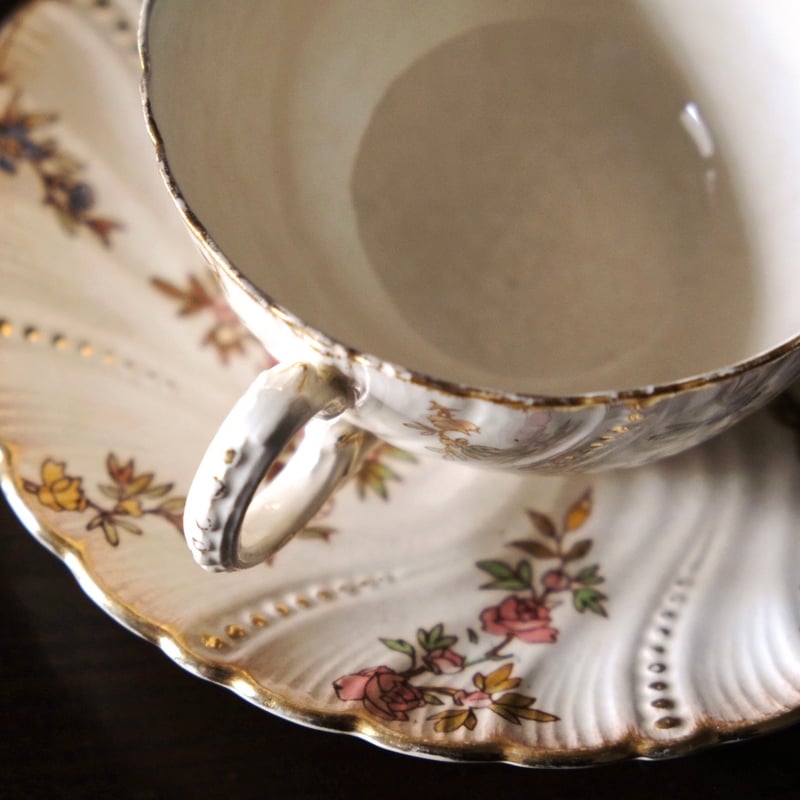 SARREGUEMINES LOUIS XV サルグミンヌ ティー カップ アンド ソーサー