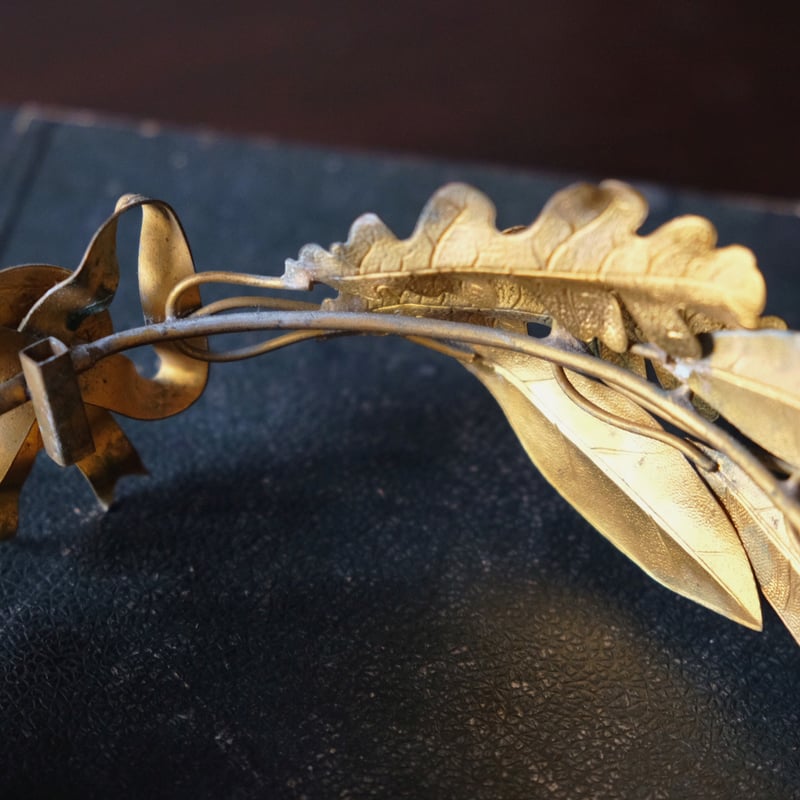 P４：１９世紀フランスアンティーク　オルモル　オーナメント　装飾パーツ　ローズ P4：19世紀フランスアンティーク オルモル オーナメント 装飾パーツ