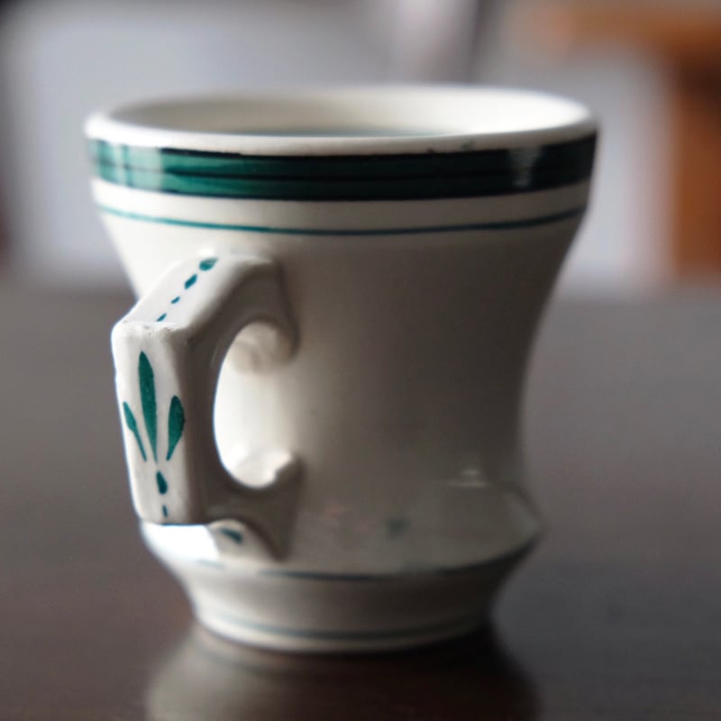 フランス アンティーク ブリュロ コーヒーカップ フランスアンティークカップ「ブリュロ」お買得価格になりました