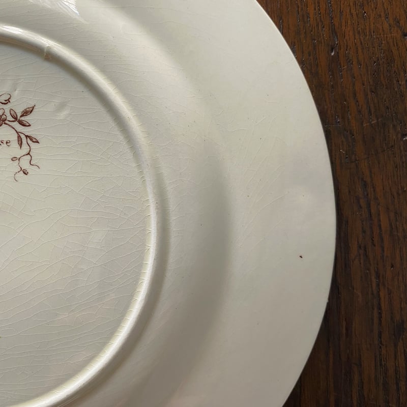 Jules Vieillard & Cie Bordeaux JVボルドー 平皿 22.5cm