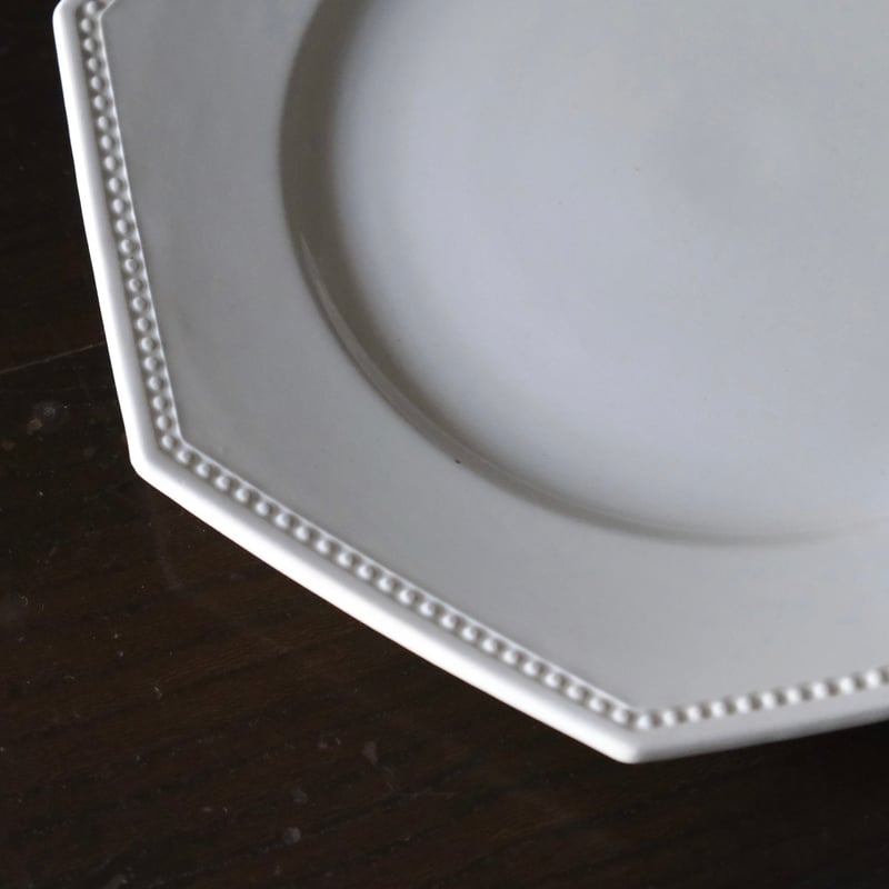 サルグミンヌ_オクトゴナル平皿_フランスアンティーク_024 Digoin & Sarreguenines ディゴワン サルグミンヌ オクトゴナル 平皿 フ