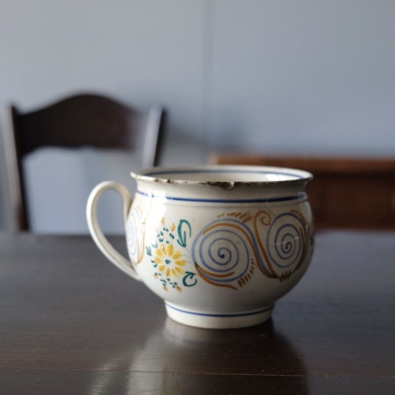 Choisy le Roi ショワジールロワ 大きめ カップ フランス アンティーク