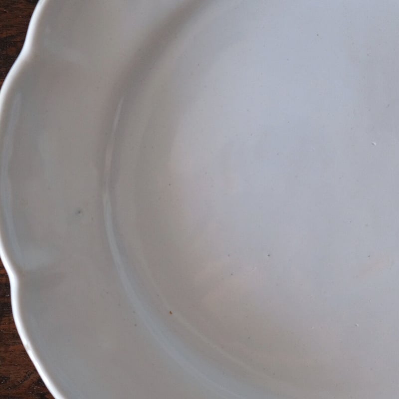 ムスティエ 花リム 皿 アンティーク 050479 | jinen_antique