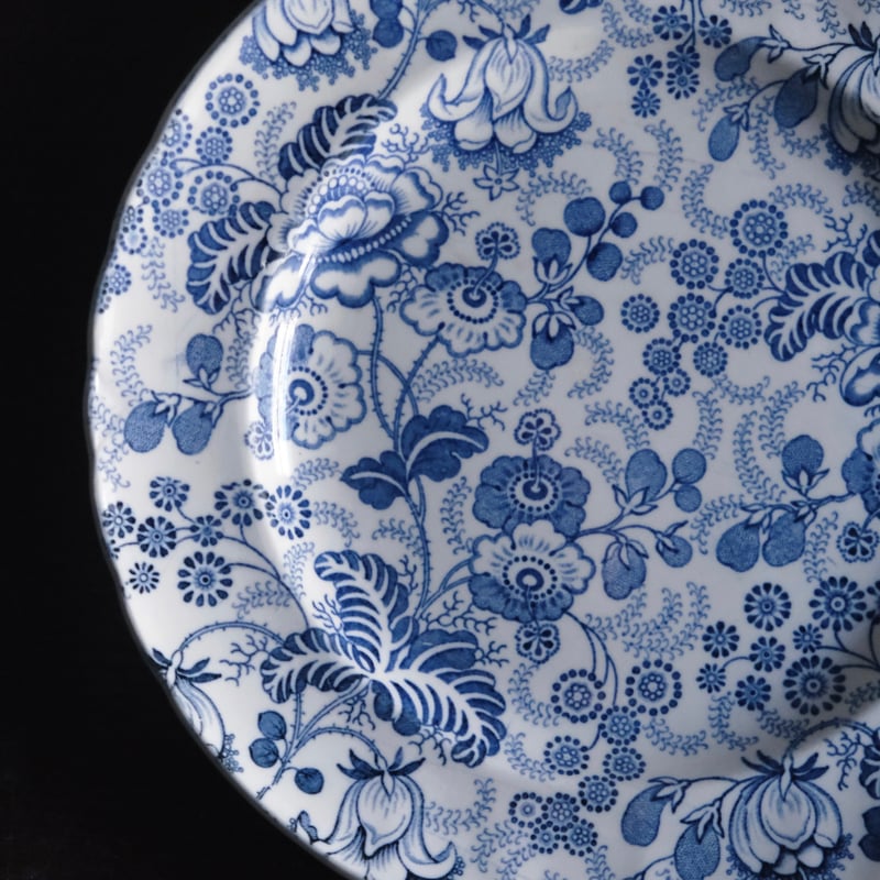J.Vieillard&Cie/Bordeaux ボルドー タピスリー 平皿 φ20.6cm